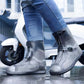 Reusable, waterproof, non-slip high-top shoe covers