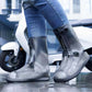 Reusable, waterproof, non-slip high-top shoe covers