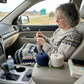 Portable Double Yarn Holder for Crochet & Knitting