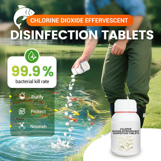 Chlorine Dioxide Effervescent Disinfection Tablets