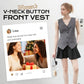 🥳2026 HOT SALE🥳 Elegant Women's V-Neck Button Front Vest
