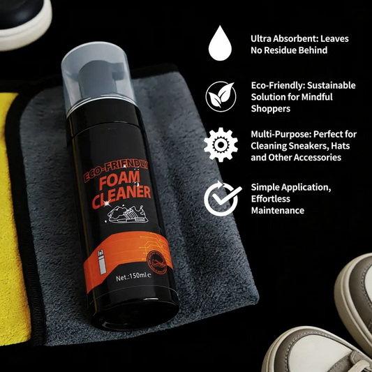 👟✨ Foam shoe cleaner – deep-penetrating, waterless, stain-removing power! 🌟 Buy 2 get 8% off!