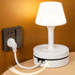 ❄️Summerfresh 50% OFF!💡Bedside Lamp & Charging Station – 3 AC Sockets, 2 USB-A + 2 USB-C Ports & 3 Light Tones