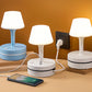 ❄️Summerfresh 50% OFF!💡Bedside Lamp & Charging Station – 3 AC Sockets, 2 USB-A + 2 USB-C Ports & 3 Light Tones