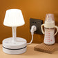 ❄️Summerfresh 50% OFF!💡Bedside Lamp & Charging Station – 3 AC Sockets, 2 USB-A + 2 USB-C Ports & 3 Light Tones