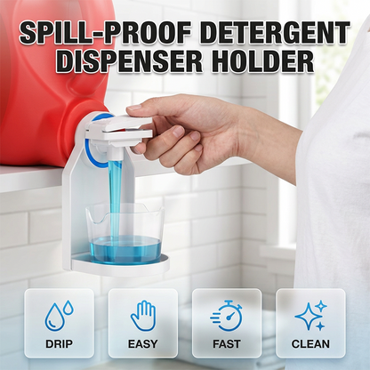 Buy 2 Get 1 Free！Spill-Proof Detergent Holder 🧺✨ – Drip Catcher, Universal Fit, Rinse Clean