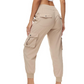 ⏳LAST DAY SALE 65% OFF !!📢Women's Lightweight Cargo Jogger Pants with Pockets