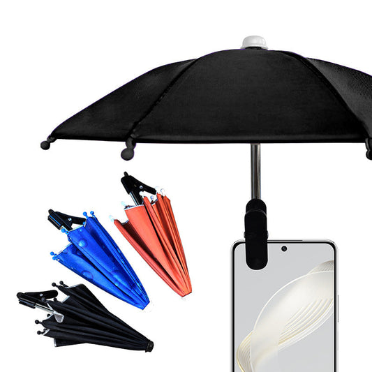 Clip-On Phone Umbrella Sun Shade