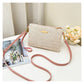 👜 LIMITED-TIME 50% OFF! 💥 Women's Woven Straw Shoulder Clutch Bag – Lightweight, Versatile, Metallic Accents ✨