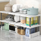 🧽 Expandable Under Sink Shelf, Quick Drainage Design, Sturdy No-Wobble Structure, 💧 Effortless Sponge Brush Soap Organization, Clutter-Free Countertop. 49% OFF Today!