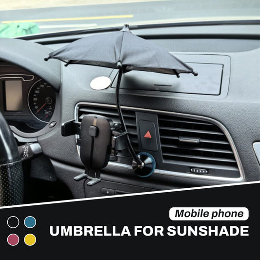 ☀️📱 Magnetic sun umbrella – block glare & UV, keep cool anywhere!