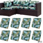 Patio Sofa Cushion Cover – Stretch, Water-Resistant ✨