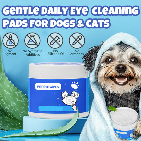 Gentle Daily Eye Cleaning Pads for Dogs & Cats