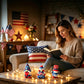 Patriotic Mini Gnome Figurine Set