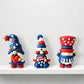 Patriotic Mini Gnome Figurine Set