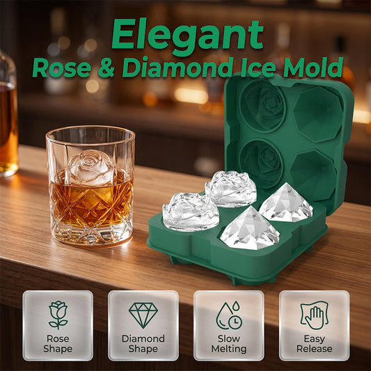 Easy-Release Silicone Ice Cube Tray