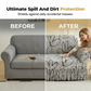 ❄️Summerfresh 50% OFF!🛋️Stretch Sofa Slipcover – Instant Living Room Refresh with Ruffled Skirt