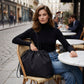 Minimalist Nylon Drawstring Tote Bag