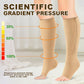 ❄️Summer Freshness 50% Discount!🔥 Knee-High Compression Socks with Zipper – Breathable Support Socks for Running, Traveling, Work & Long Periods of Standing