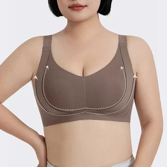 Seamless Full-Coverage Bra – Lift, Support & All-Day Comfort