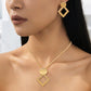 Modern Chic Necklace & Earring Set