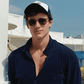 Unisex Retro Square Frame Sunglasses