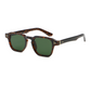 Unisex Retro Square Frame Sunglasses