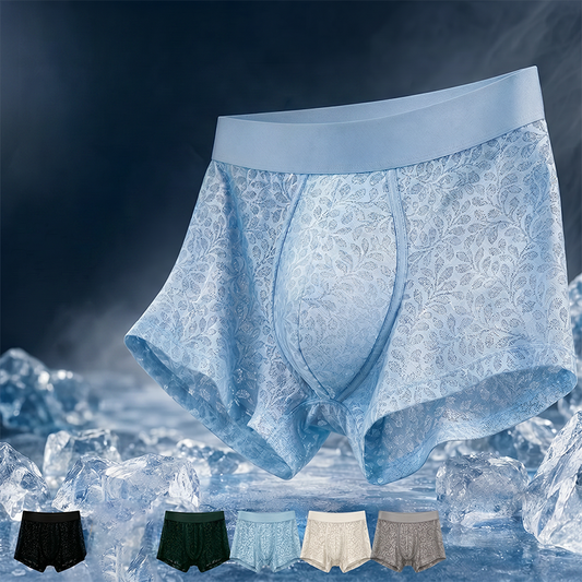 Buy 1 Get 1 Free✨Ultra-Sheer Boxer Briefs – Breathable, 3D Pouch Support & Seamless Comfort