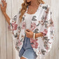📢📢50% OFF !! ⏰Women's Floral Print Loose Fit Cover Up Top