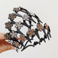 💥Wavy Crystal Headband Set - Lightweight Non-Slip Girly Feminine Hair Accessory, Sparkling Crystal-Accented Wave-Shape Band for Weddings & Everyday Wear, Girly Feminine Items