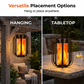 🏮 Enjoy 50% off now! ☀️ Solar Flickering Flame Lantern—waterproof and automatic—realistic warm light, perfect for patios, gardens, or pathways—no wiring required 🌙