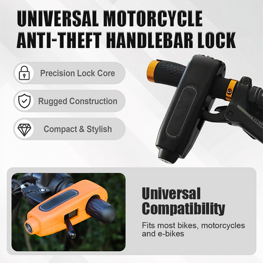 Universelles Motorrad-Diebstahlsicherungs-Lenkerschloss