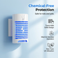 Electric Mosquito Killer Lamp with UV Light and Safety Grid