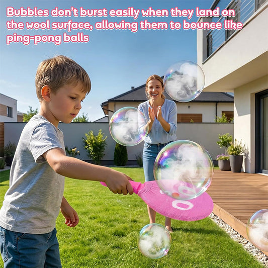 Interactive Bubble Ball Racket Toy for Kids