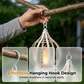 Realistic Flame Solar Hanging Lantern