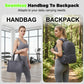 🎒 Get 50% off now! Foldable 3-in-1 travel bag—combining a backpack, handbag, and tote—lightweight, water-resistant, and perfect for travel 🧳✨