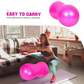 Anti-Burst Peanut Yoga Ball
