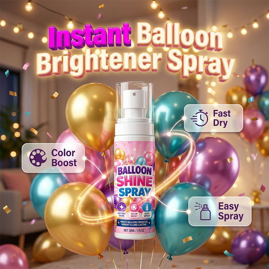 Balloon Shine Spray Long Lasting Brightener