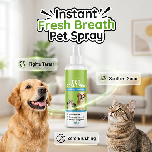 Natural Pet Dental Spray