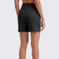 Women's High Waist Gym Fitness Shorts