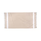 Quick-Dry Striped Turkish Beach Towel with Tassels