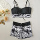 💥Hot Sales-49% OFF🔥Women’s Printed Two-Piece Swimsuit