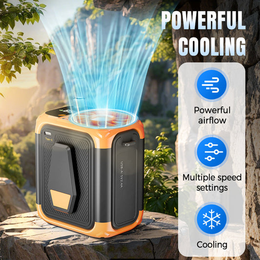 Multifunctional Outdoor Portable Cooling Fan