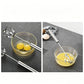 🥚🌀 Manual rotary whisk – stainless steel, no battery, versatile & easy clean!