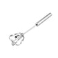 🥚🌀 Manual rotary whisk – stainless steel, no battery, versatile & easy clean!