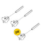 🥚🌀 Manual rotary whisk – stainless steel, no battery, versatile & easy clean!