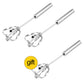 🥚🌀 Manual rotary whisk – stainless steel, no battery, versatile & easy clean!