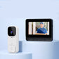 ❄️Summerfresh 50% OFF!🎙️Wireless Video Doorbell with 4.3" Indoor Monitor – Two-Way Talk, Night Vision & Wide-Angle View