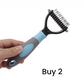 2-in-1 Pet Dematting Comb
