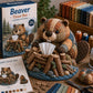 Cute Little Animals DIY Tissue Box Material Kit